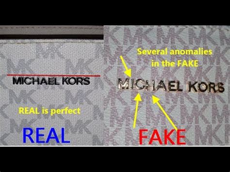 real vs fake michael kors wallet|michael kors wallet authenticity.